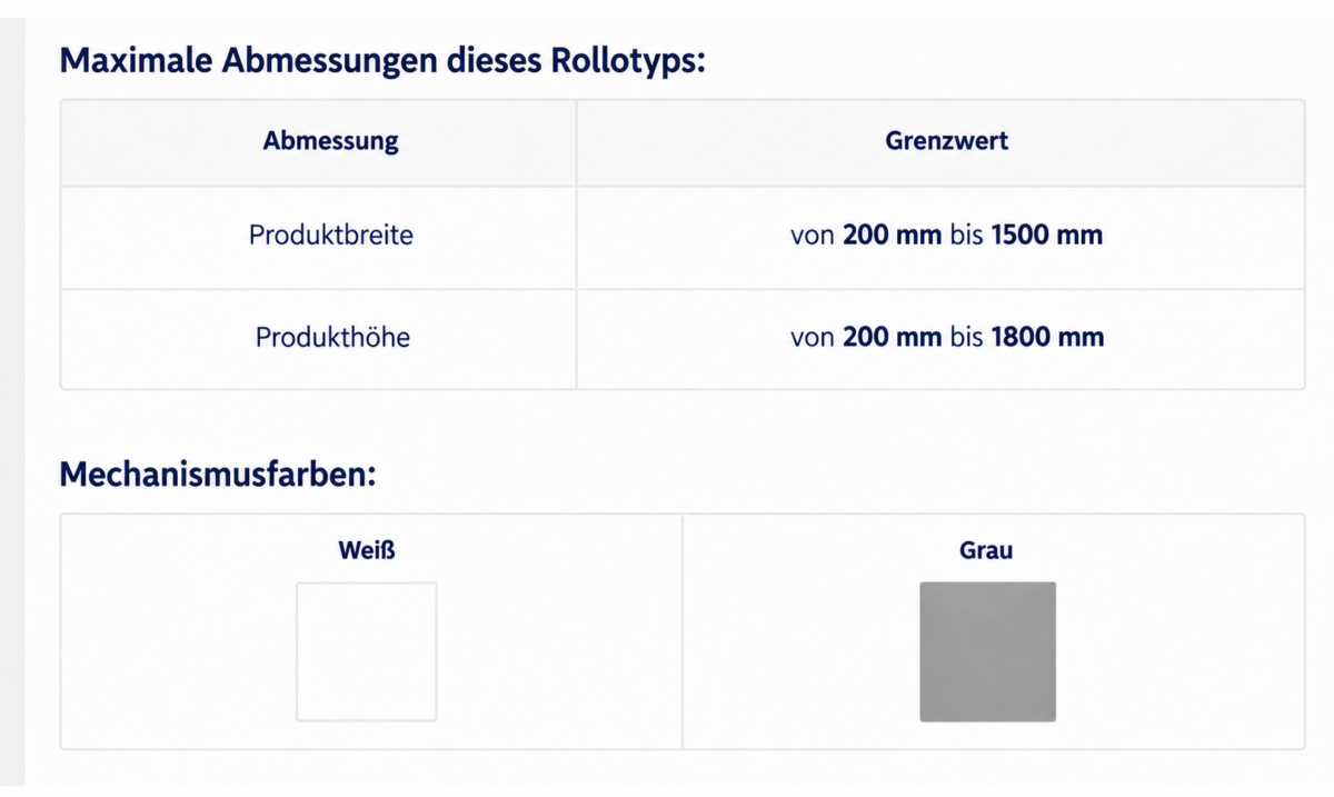 Technische Informationen foto
