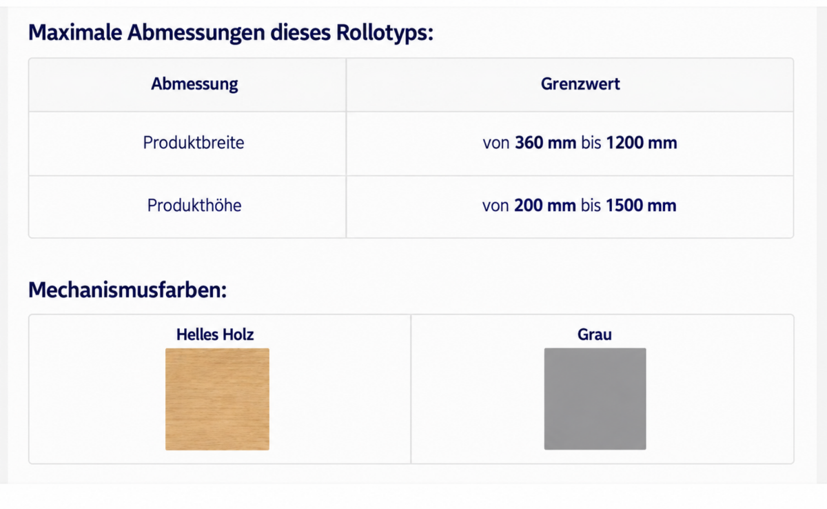 Technische Informationen foto