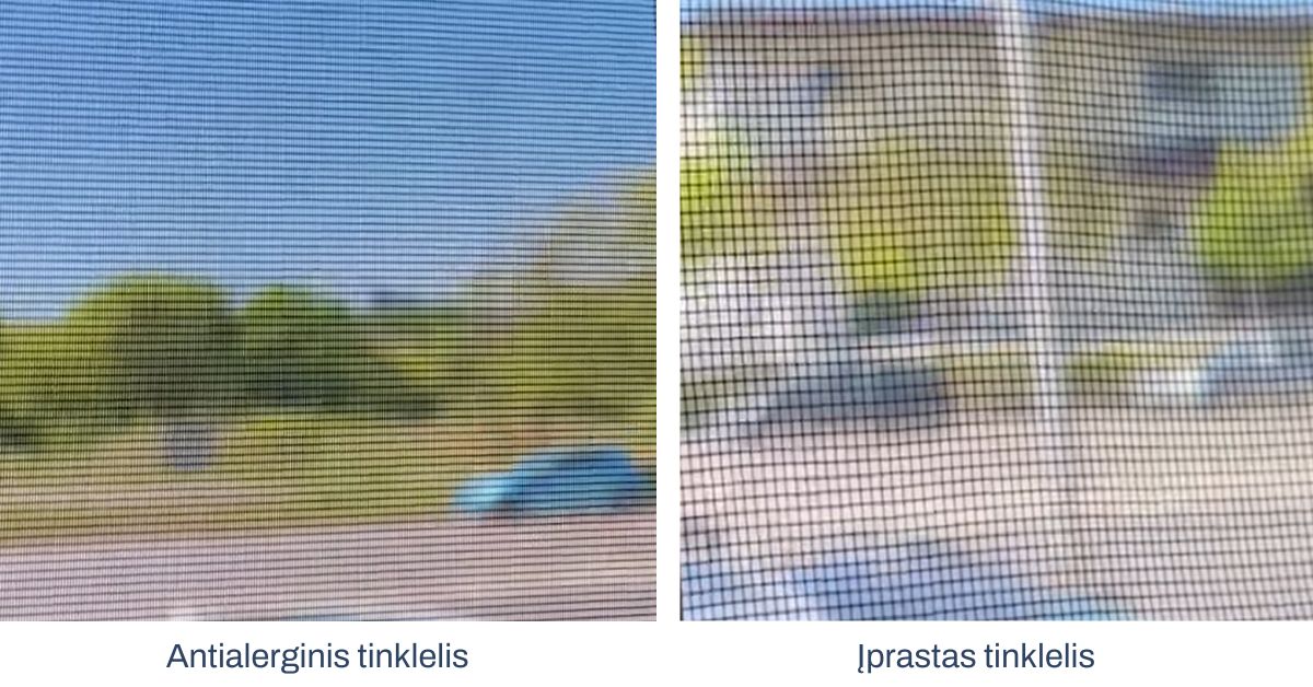 Antialerginis tinklelis  foto