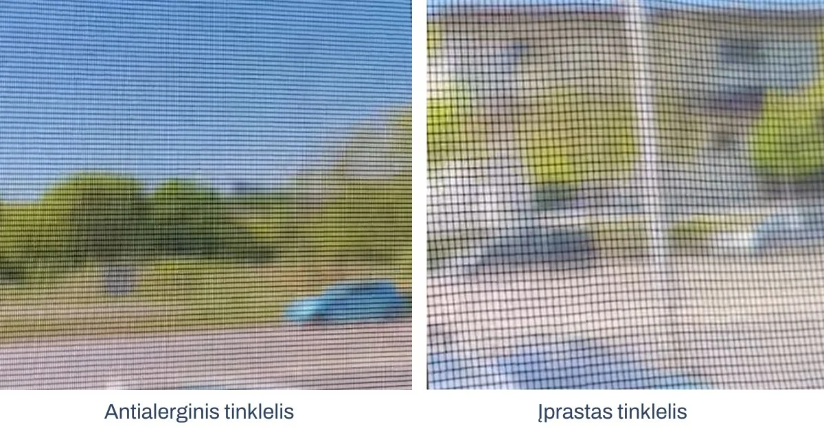 Antialerginis tinklelis  foto