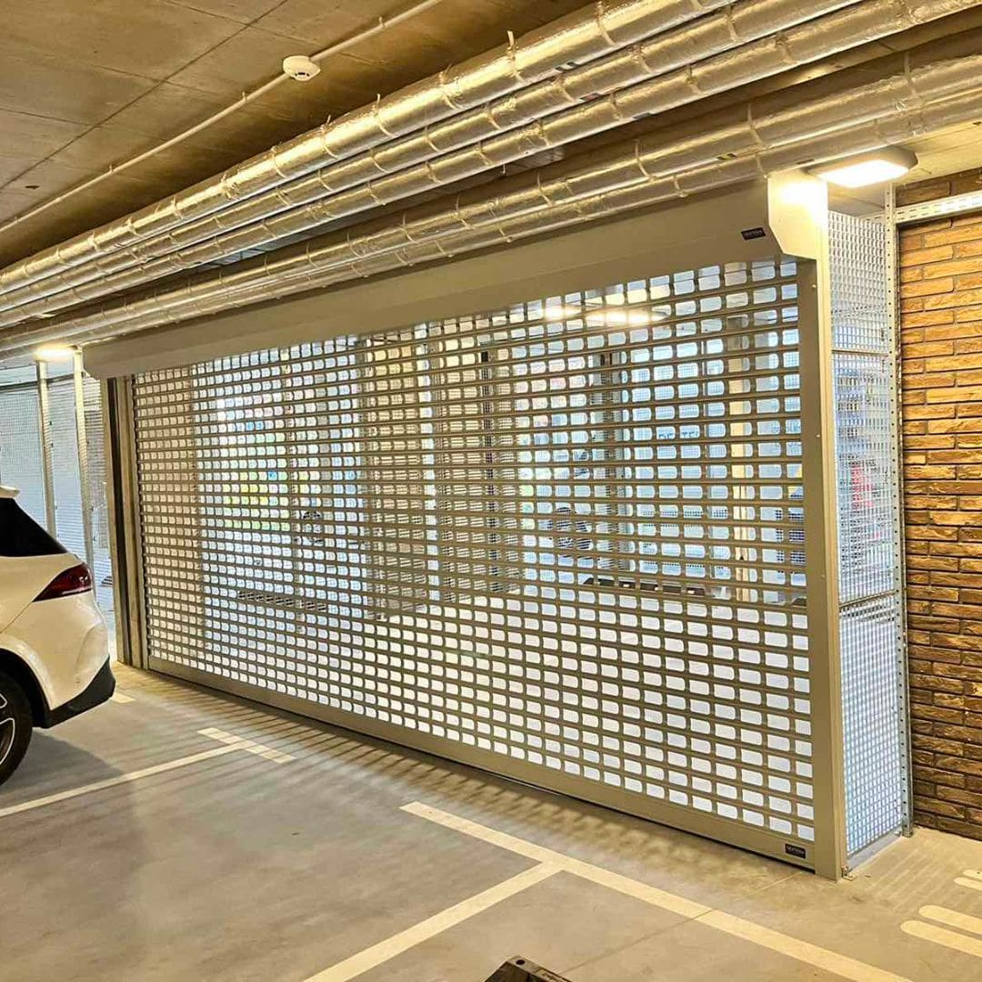 Aliumininės grotos dažniausiai montuojamos: