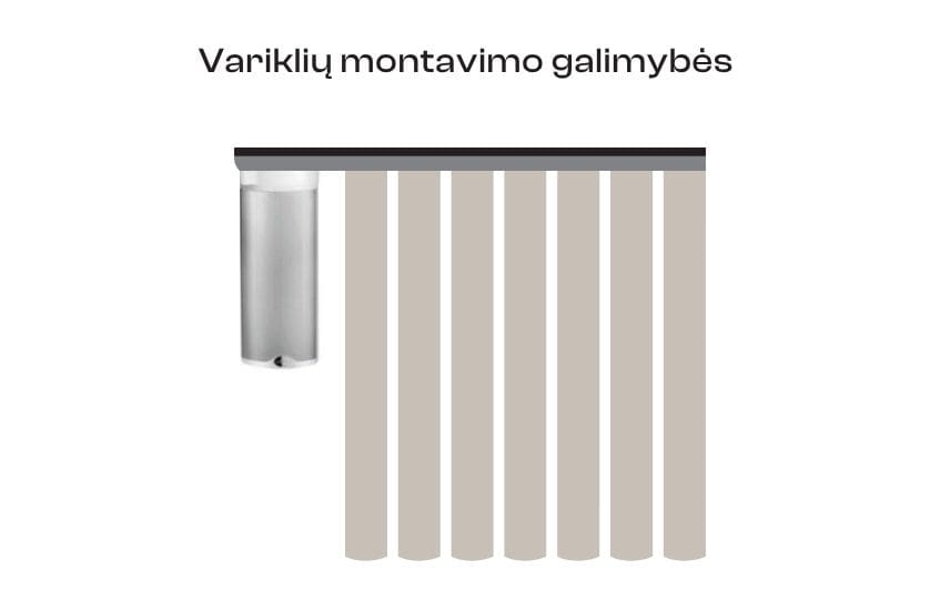 Elektrinių karnizų sistemos foto