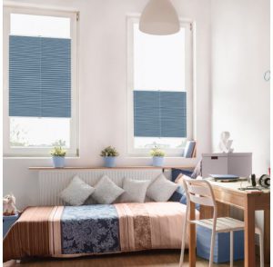 spalvų pasirinkimas, plisuotos žaliuzės