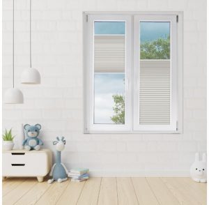 Plisuotos žaliuzės vaikų kambaryje DEXTERA