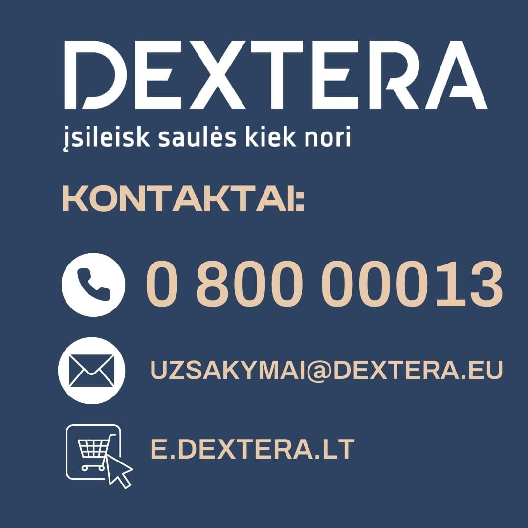 DEXTERA kontaktai