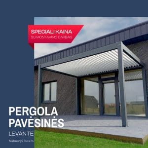 terasoje pergola pavesine