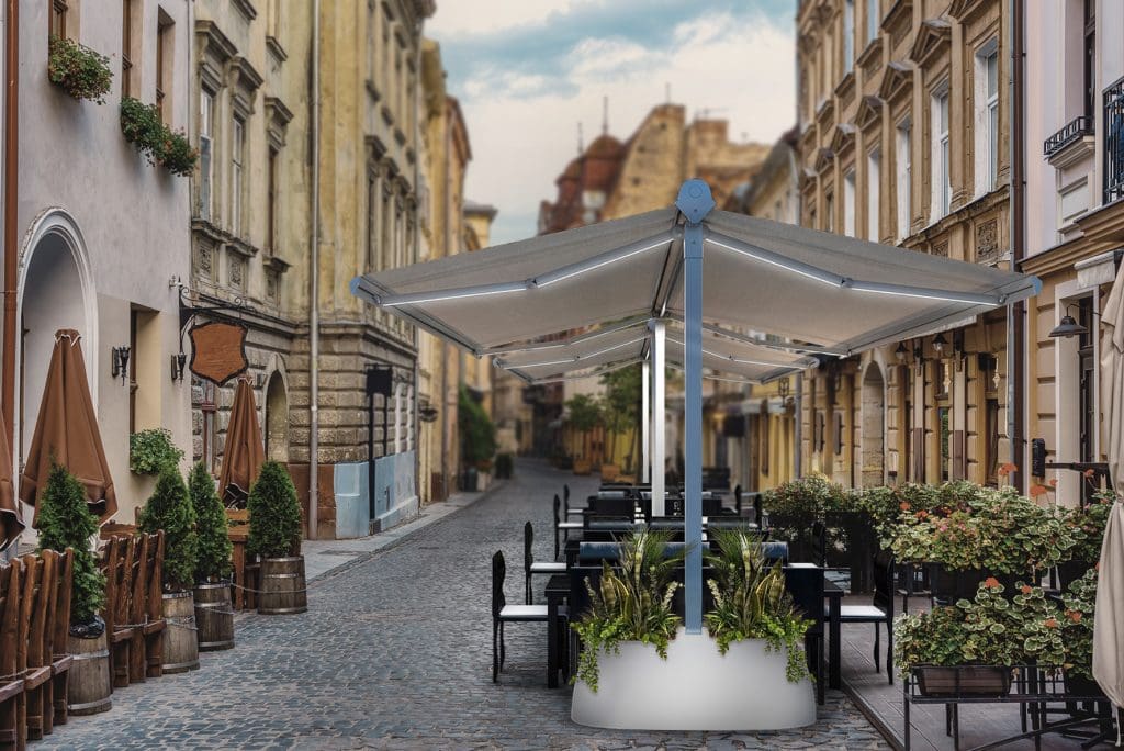 Gemini markizė restoranams kavinėms