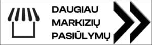 Daugiau markizių pasiūlymų
