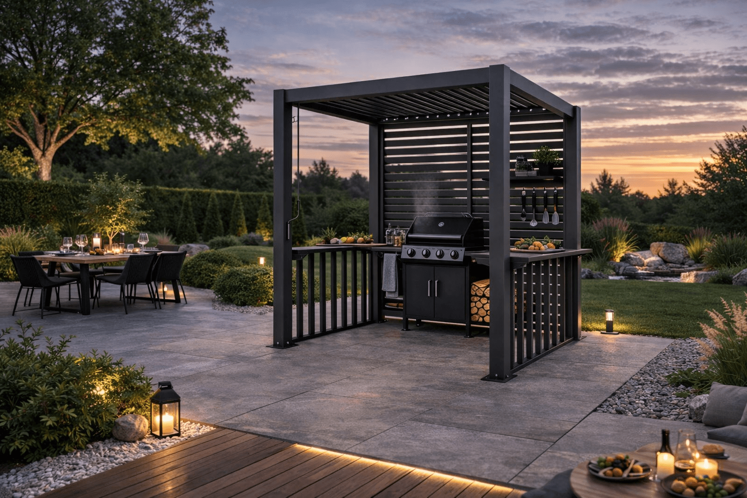 BBQ pergola – asmeninis pasiūlymas