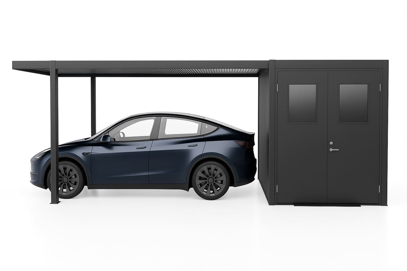 Galimybė sujungti su auto stogine