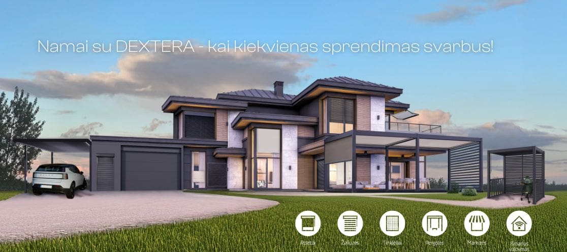 dextera gaminiai 2026