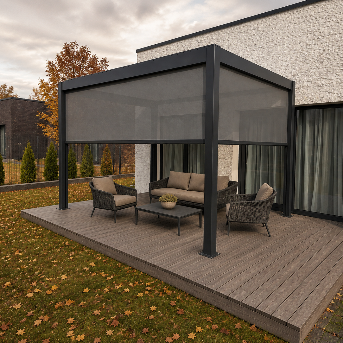 Pergola pavėsinės kaina – tik nuo 1689 €
